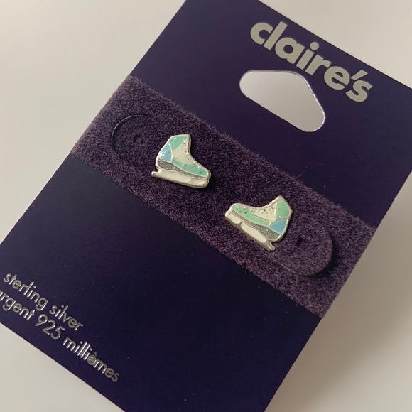 Claire's Jewelry Bogo Claires Sterling Silver Christmas Ice Skate